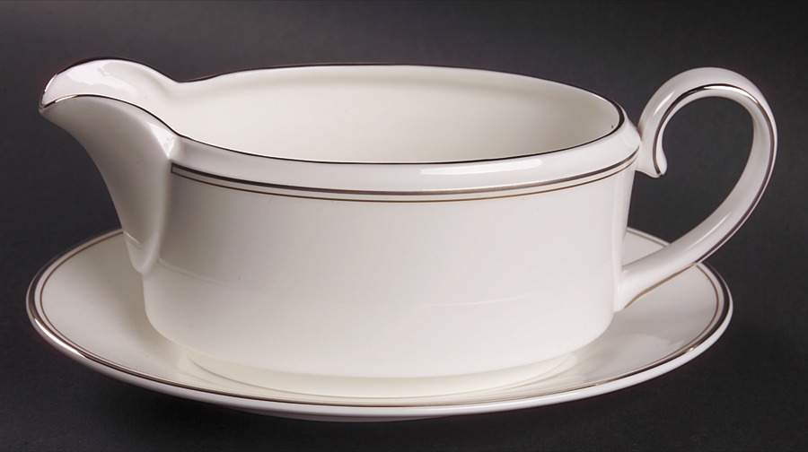 Fidelity Gravy Boat & Underplate by Wedgwood-1