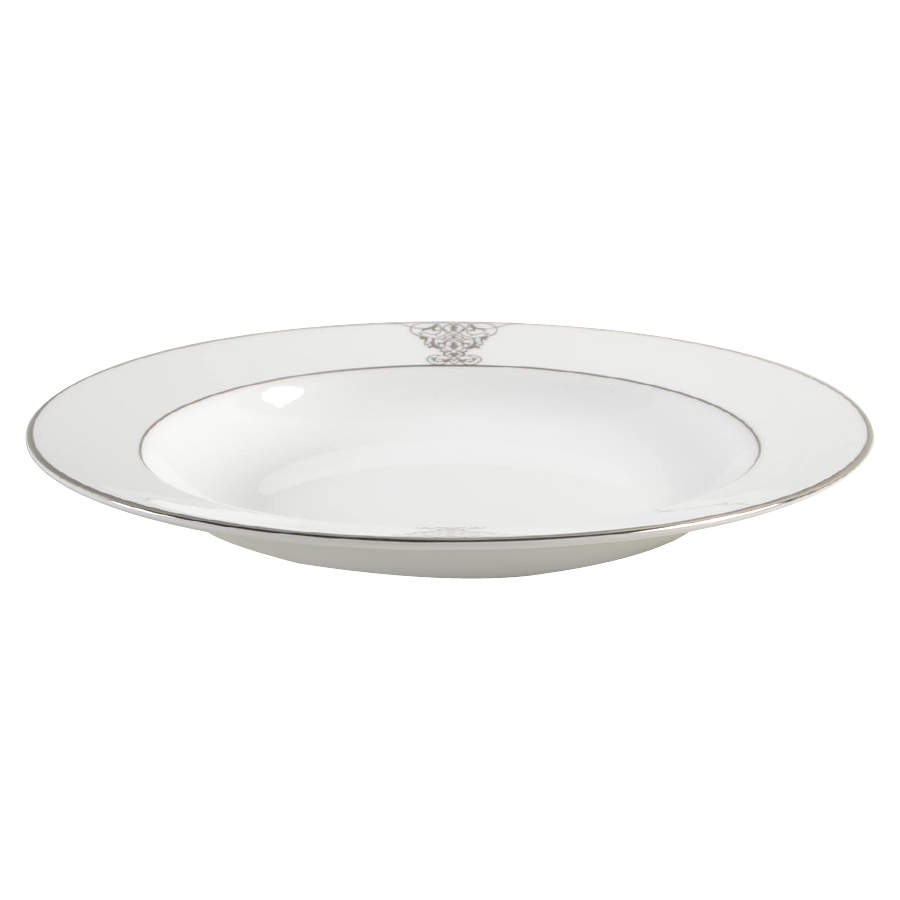Imperial Scroll Large Rim Soup Bowl by Wedgwood-1