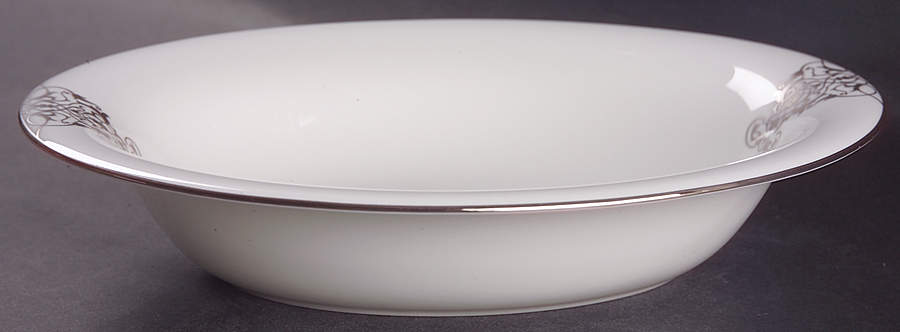 Imperial Scroll 9" Oval Vegetable Bowl by Wedgwood-1