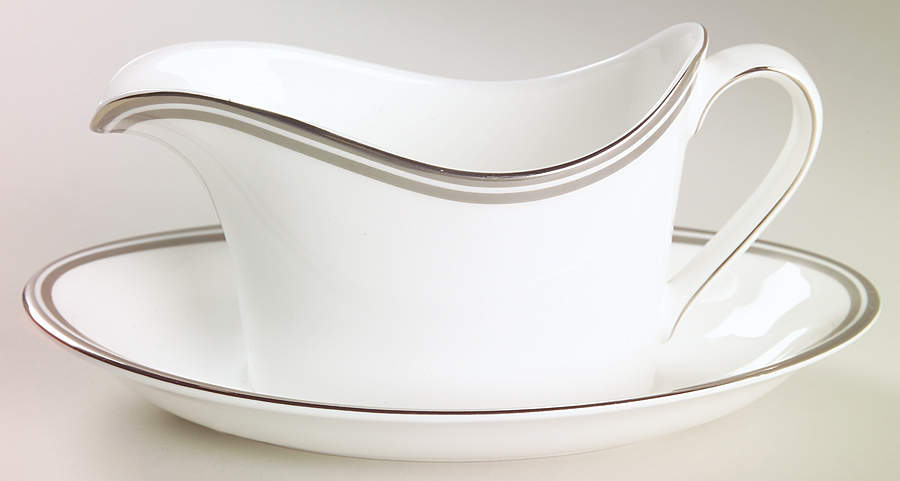 Promenade Gravy Boat & Underplate by Wedgwood-1