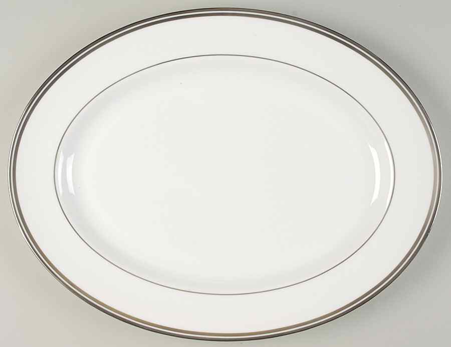 Promenade 15" Oval Serving Platter by Wedgwood-1