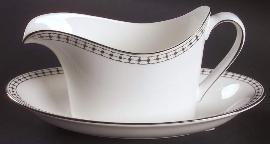 Procession Gravy Boat & Underplate by Wedgwood-1