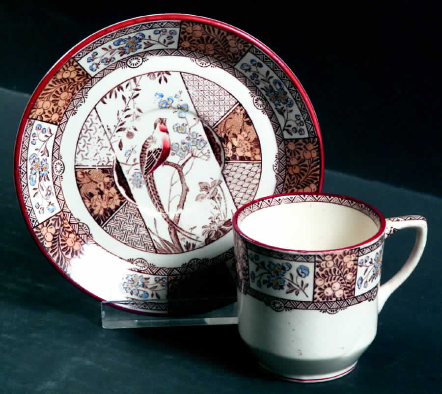 A2241 Flat Demitasse Cup & Saucer Set by Wedgwood-1