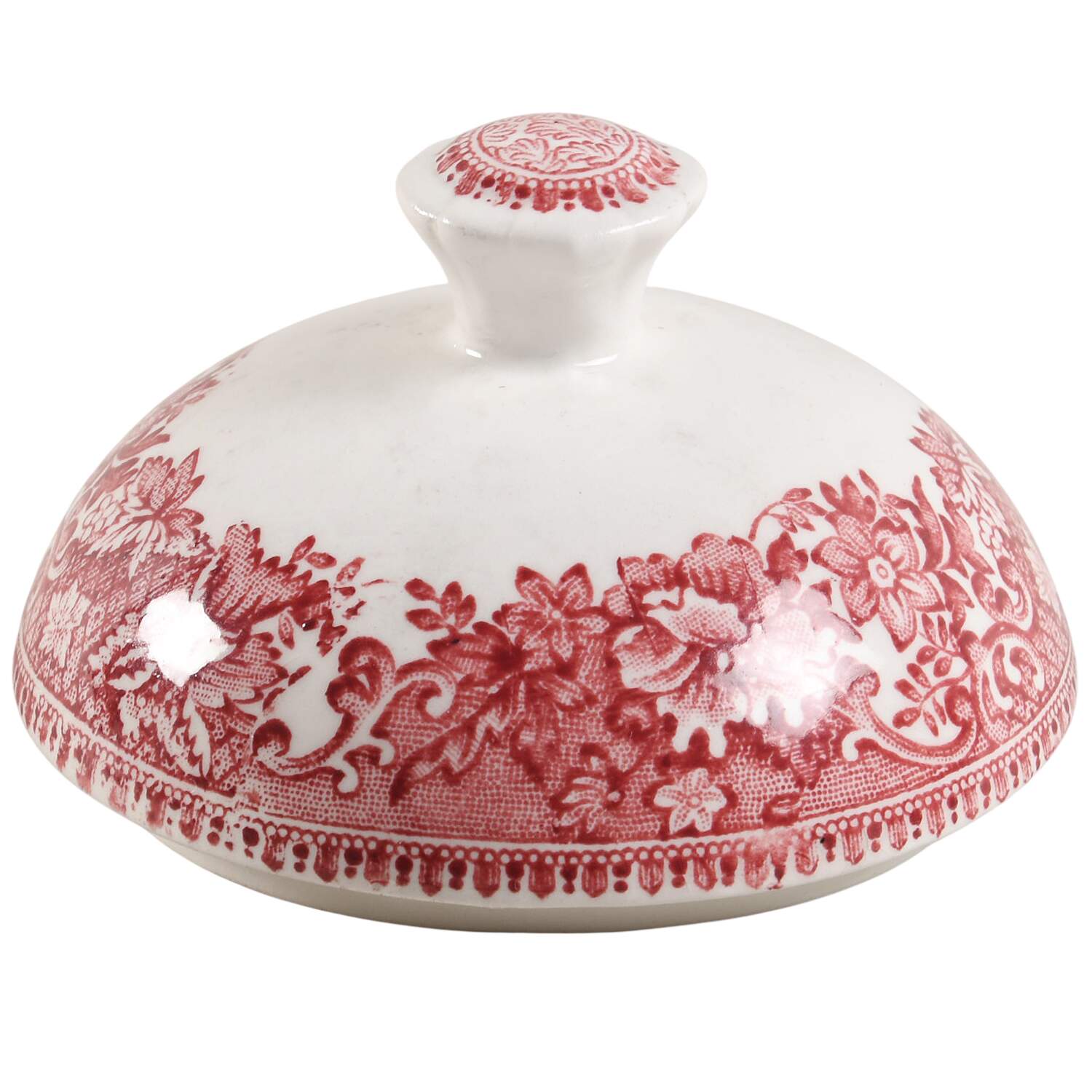 Avon Cottage Pink (Scallop) Lid for Sugar Bowl by Wedgwood-1