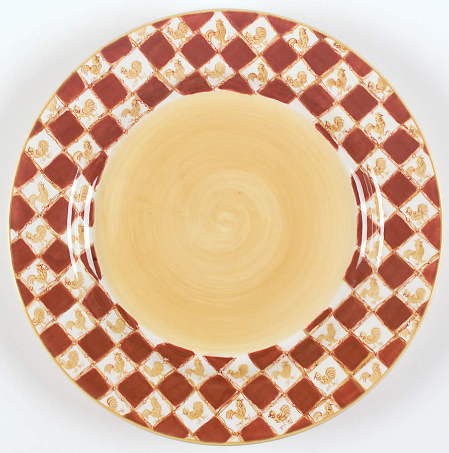 Coq A Doodle Do Dinner Plate by Waverly-1