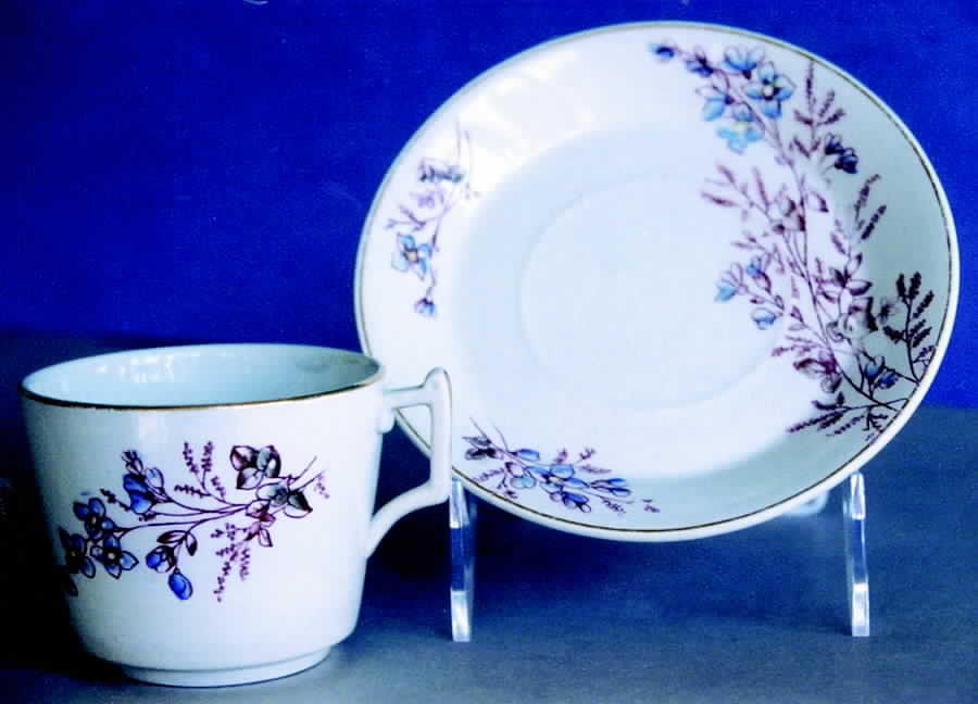 WYD1 Flat Cup & Saucer Set by Wallace & Chetwynd-1