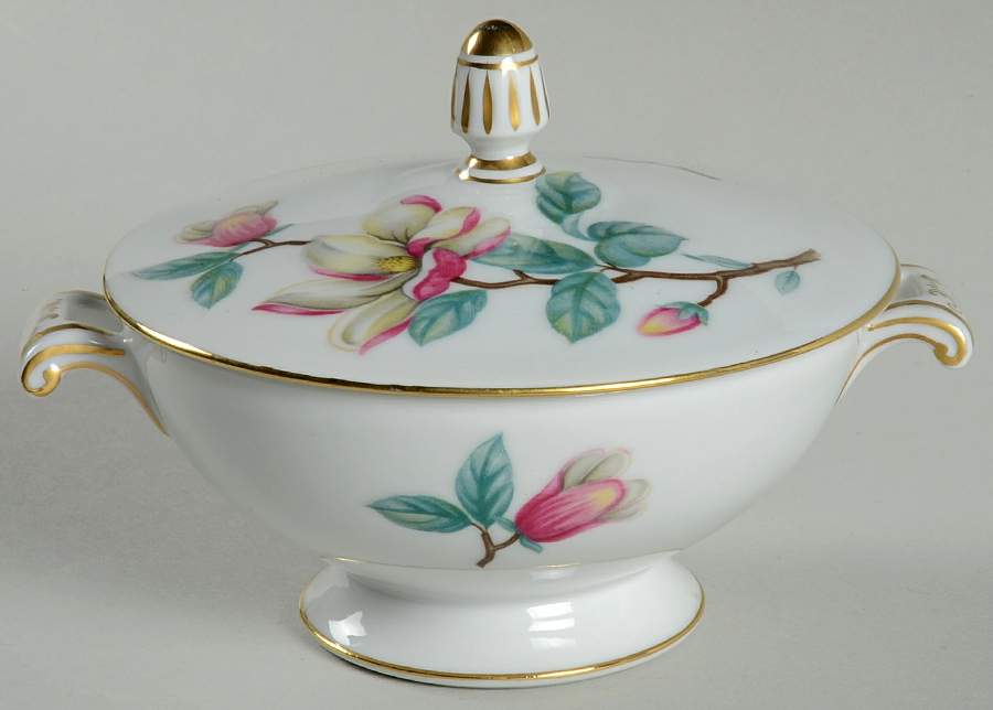 Magnolia Sugar Bowl & Lid by Wentworth-1