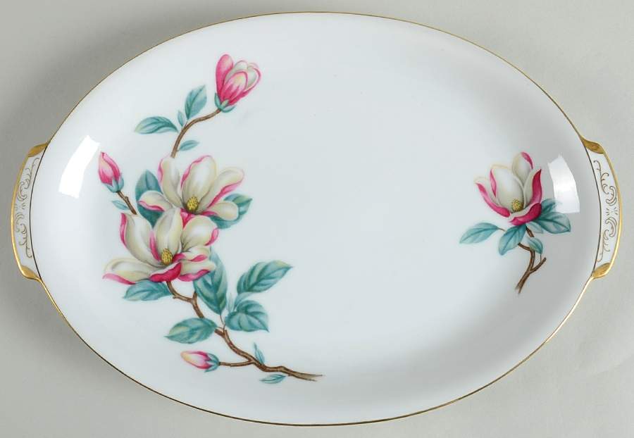 Magnolia 12" Oval Serving Platter by Wentworth-1