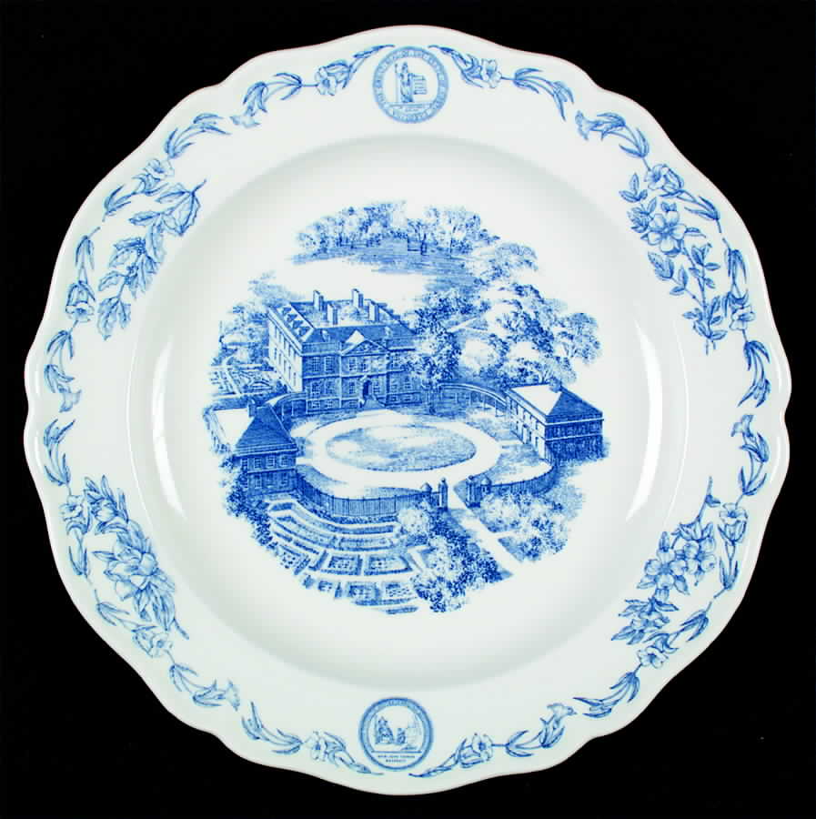 Tryon Palace Dinner Plate by Wedgwood-1