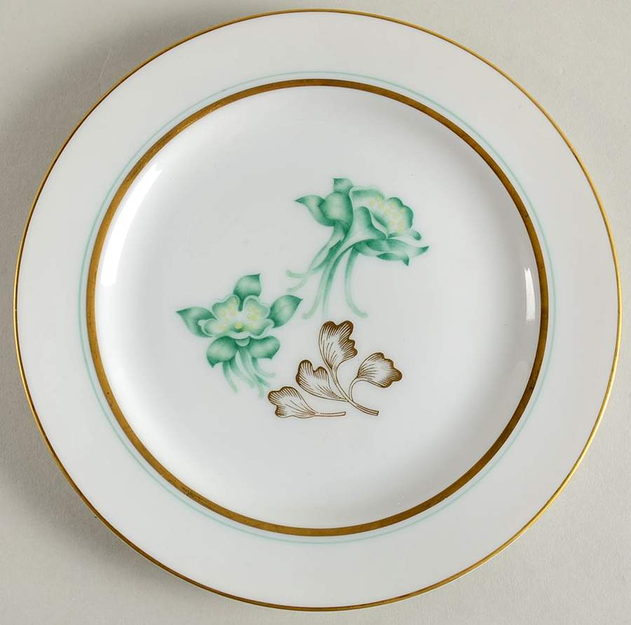 Columbine Salad Plate by Wentworth-1