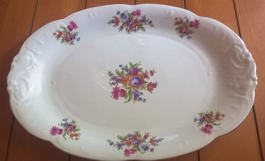 WAV41 14" Oval Serving Platter by Wawel-1