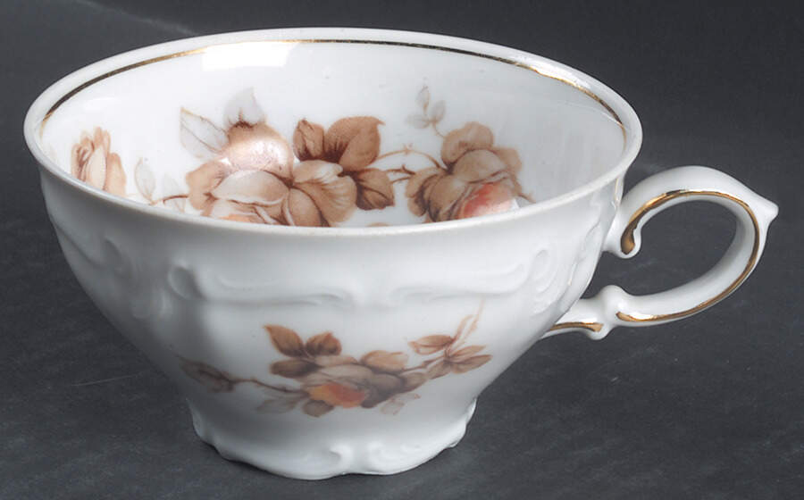 Winter Rose Flat Cup by Winterling - Bavaria-1