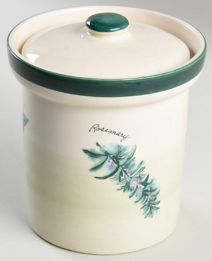 Culinary Herbs Small Canister & Lid by Williams-Sonoma-1