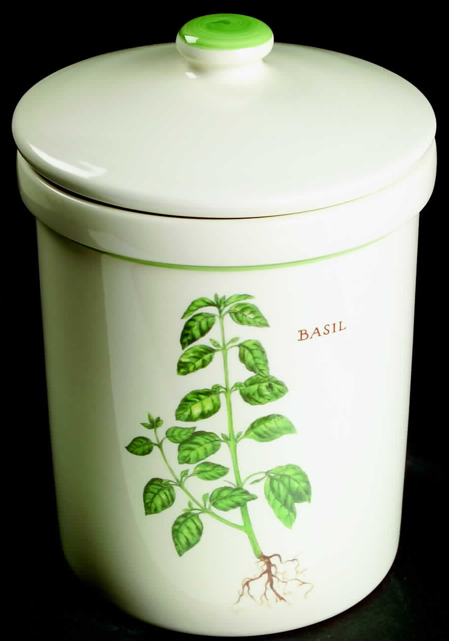 Culinary Herbs Large Canister & Lid by Williams-Sonoma-1