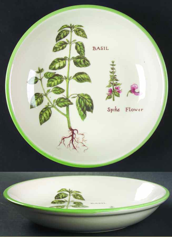 Culinary Herbs 9" Individual Pasta Bowl by Williams-Sonoma-1