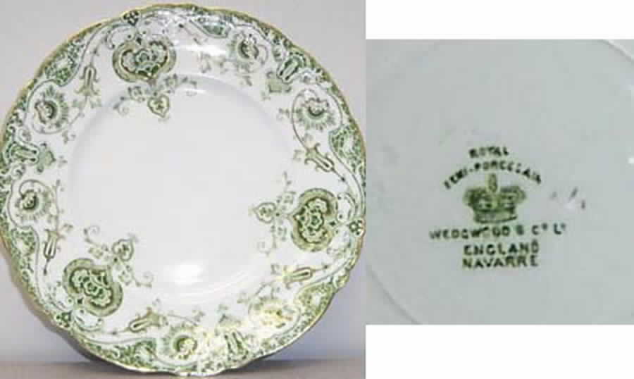 Navarre Green Salad Plate by Wedgwood-1