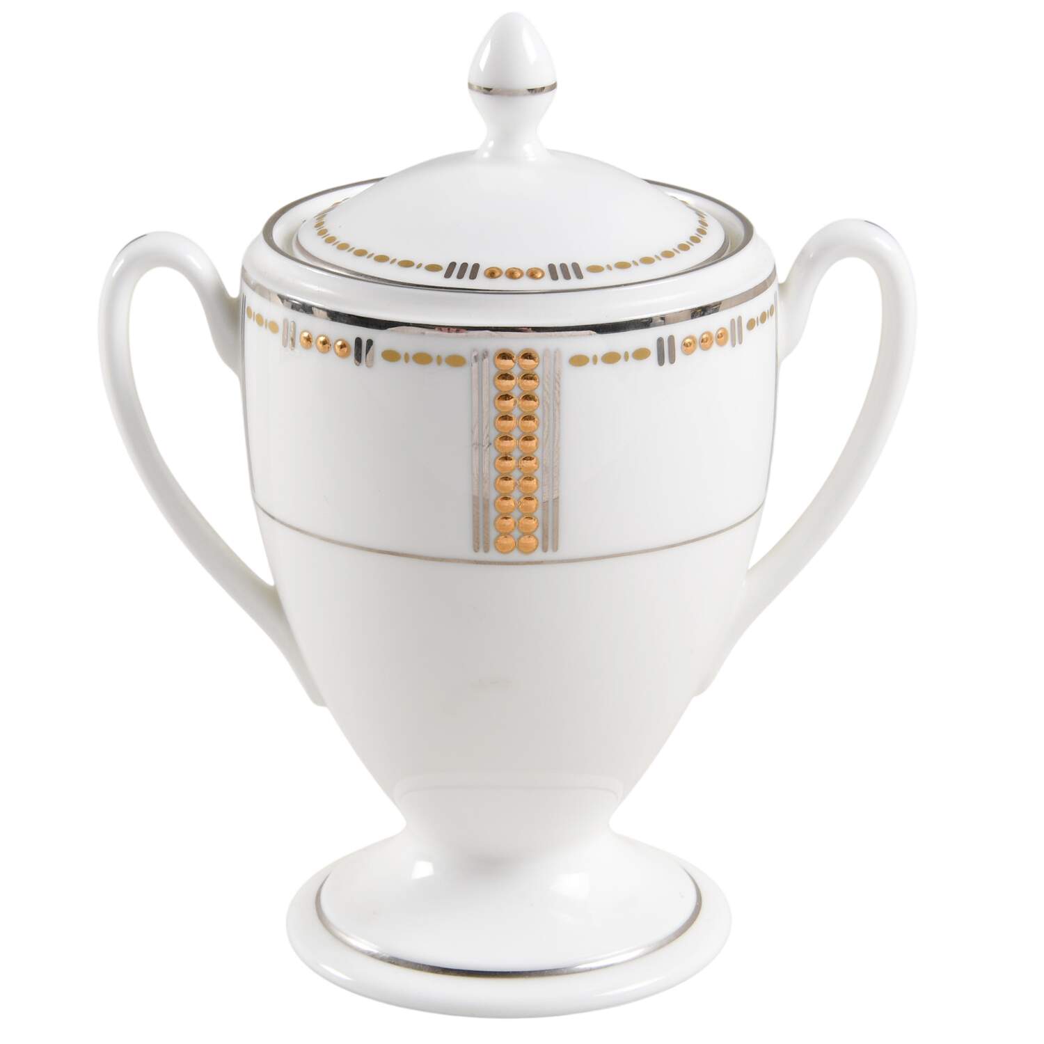 Basque Sugar Bowl & Lid by Waterford China-1