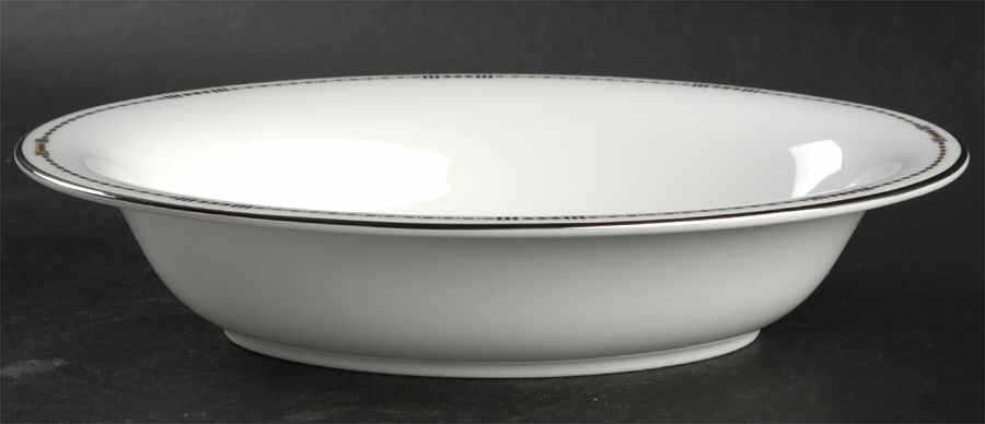 Basque 9" Oval Vegetable Bowl by Waterford China-1