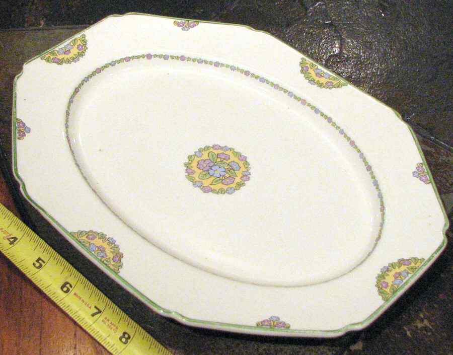 WOO107 12" Oval Serving Platter by Wood & Sons-1