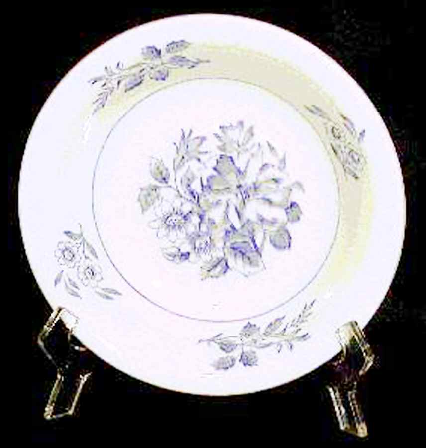 Hedgerow Blue Salad Plate by Wade (England)-1