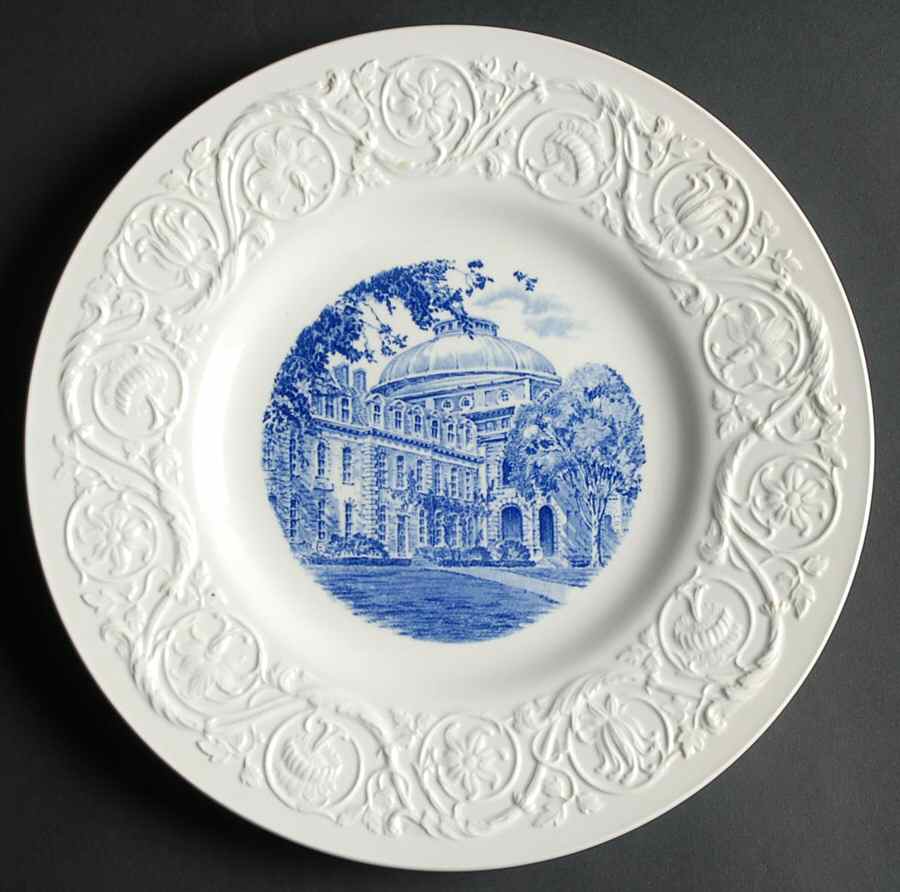 Cornell University Blue (Patrician) Dinner Plate by Wedgwood-1