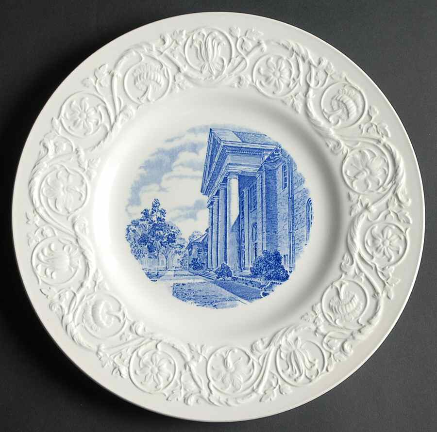 Cornell University Blue (Patrician) Dinner Plate by Wedgwood-1