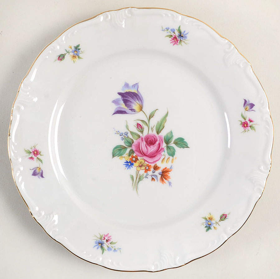 Springtime Salad Plate by Winterling - Bavaria-1