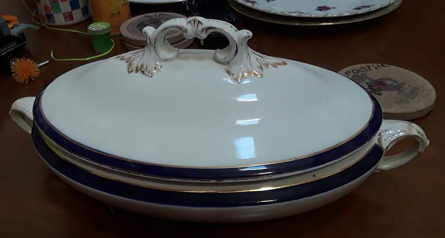 6696 Oval Covered Vegetable by Wedgwood-1