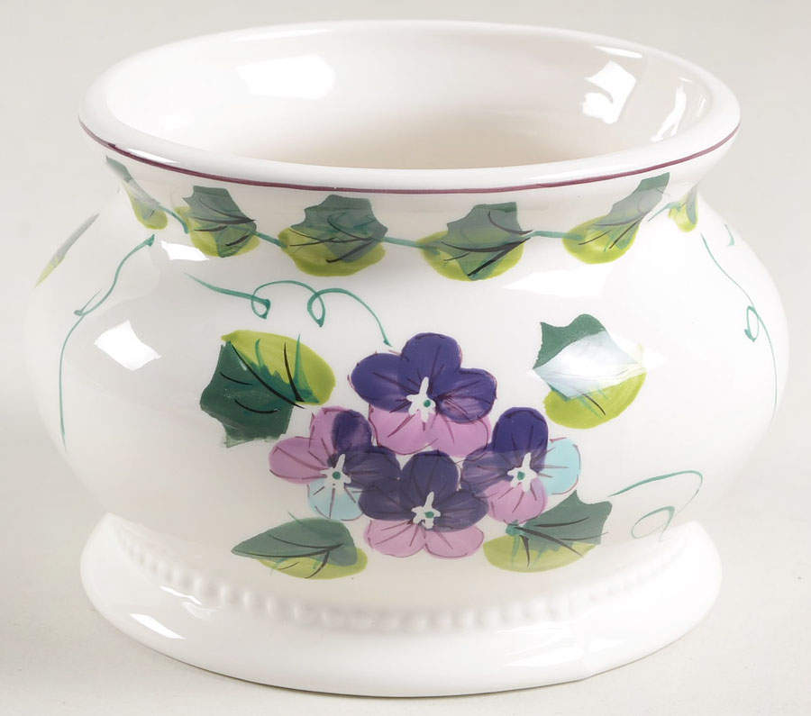 Sweet Violets Small Jar No Lid by Waverly-1