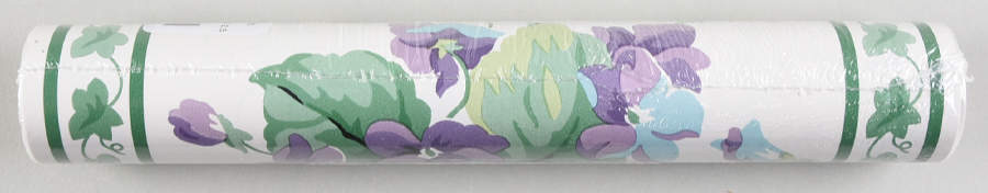 Sweet Violets Wallpaper Border by Waverly-1