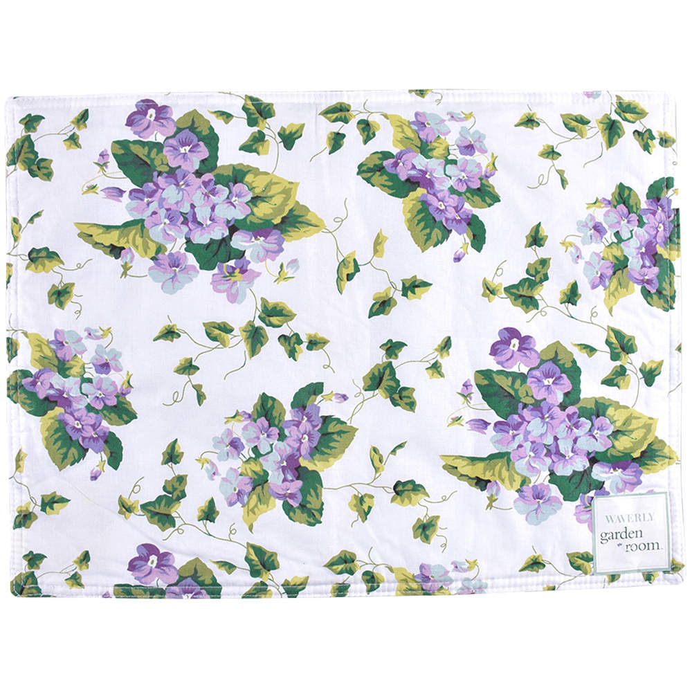 Sweet Violets Cloth Placemat by Waverly-1