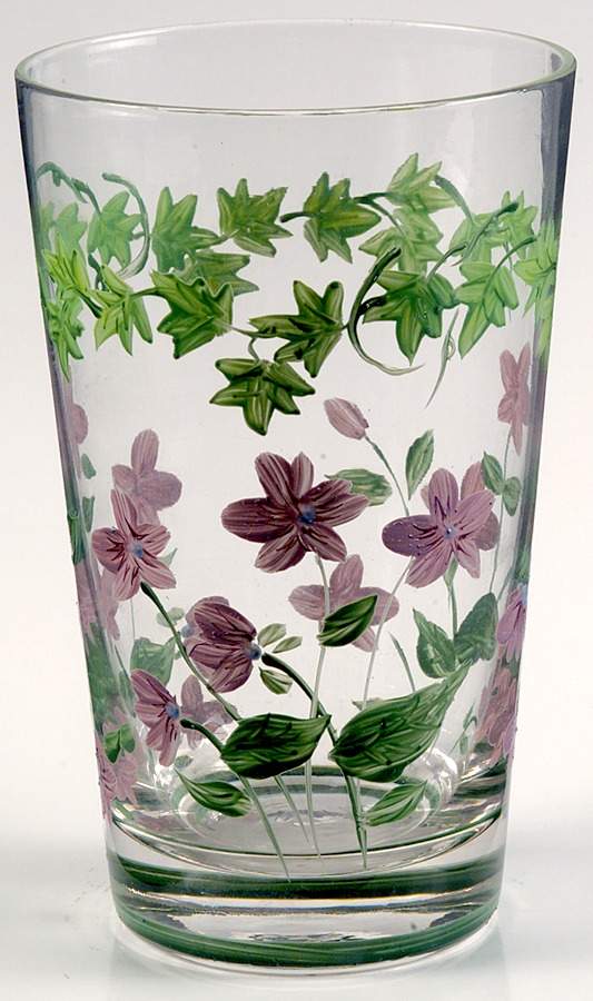 Sweet Violets 14 Oz Glassware Tumbler by Waverly-1