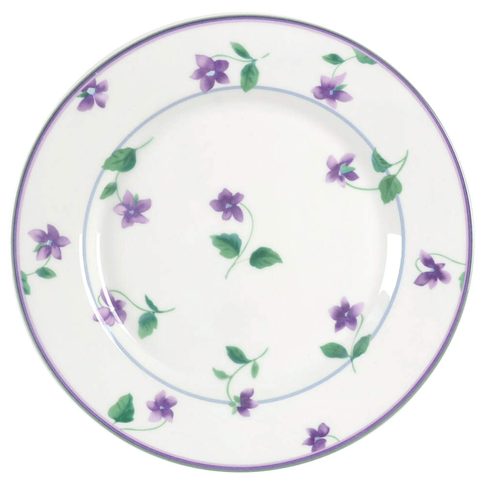 Sweet Violets Salad Plate by Waverly-1