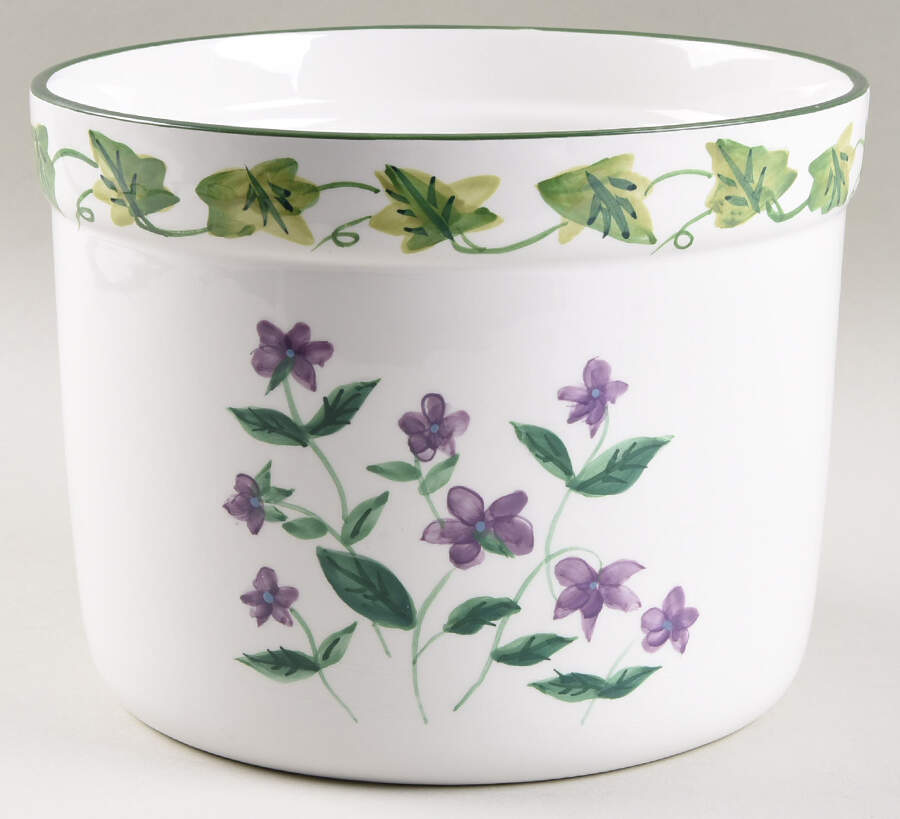 Sweet Violets 6" Planter by Waverly-1