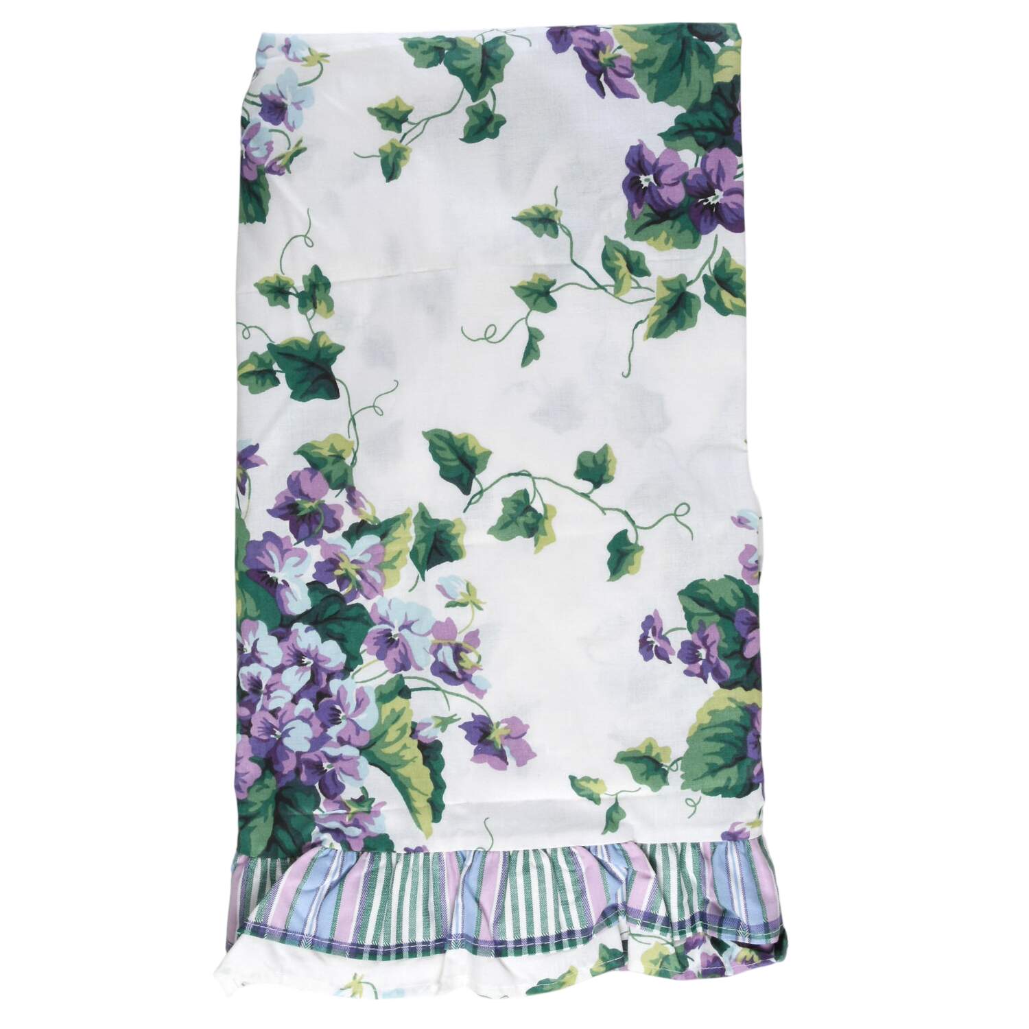 Sweet Violets 36" Square Tablecloth by Waverly-1