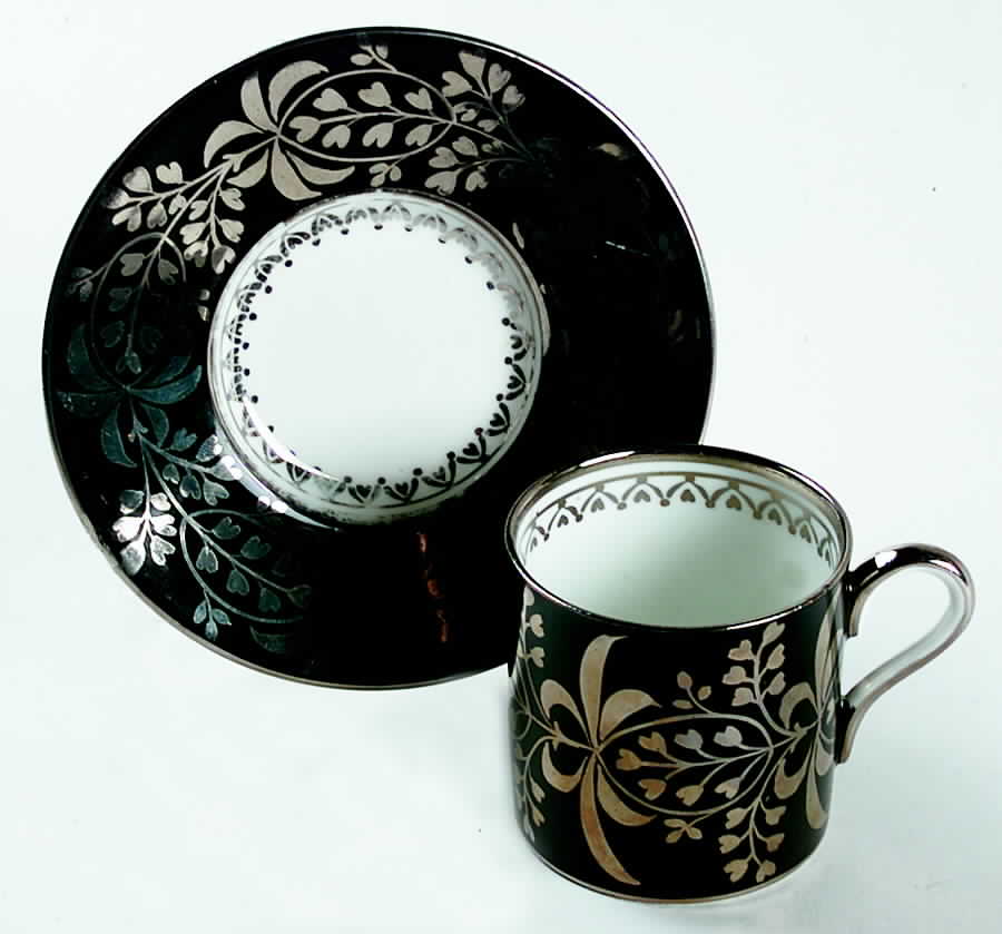 WH2042 Flat Demitasse Cup & Saucer Set by Wedgwood-1