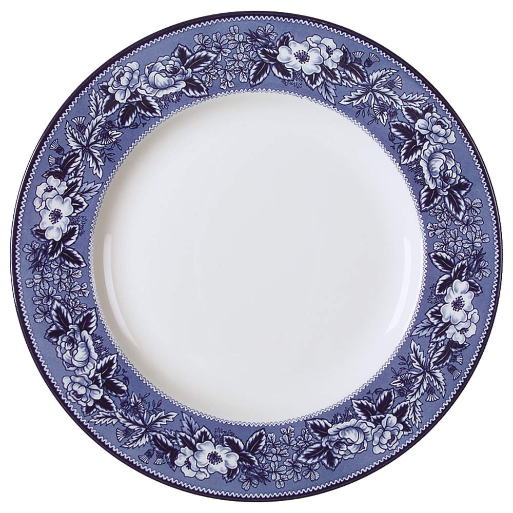 Highgrove (Blue Trim) Dinner Plate by Wedgwood-1