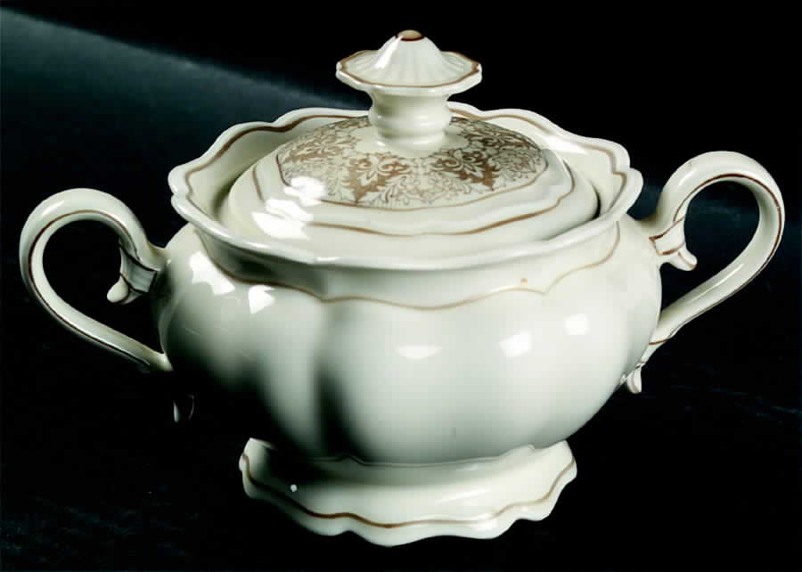 3237 Sugar Bowl & Lid by Weimar-1