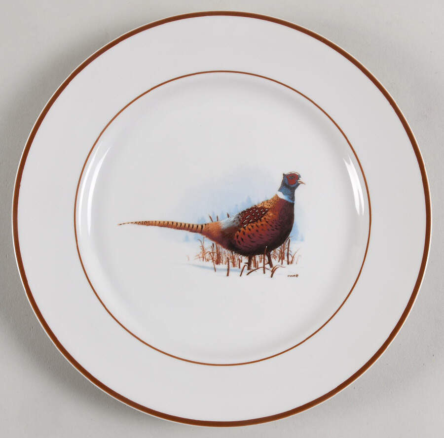Wdn1 Salad Plate by Wildlife Designs-1