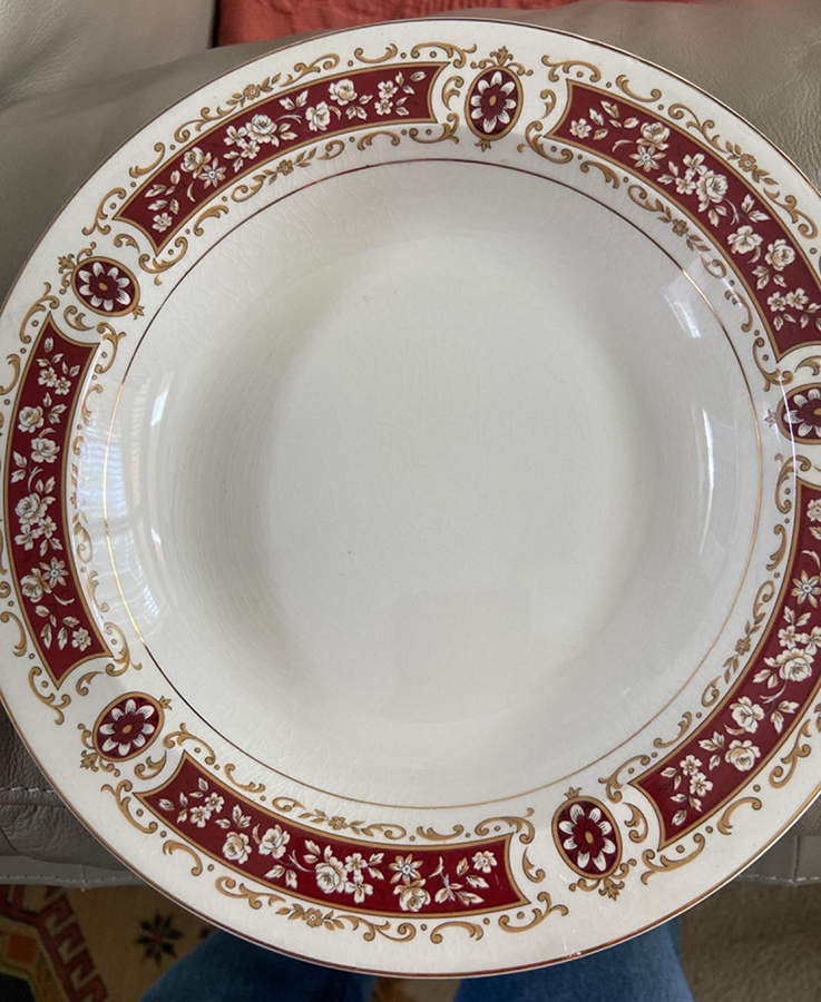 Regency Large Rim Soup Bowl by Wood & Sons-1