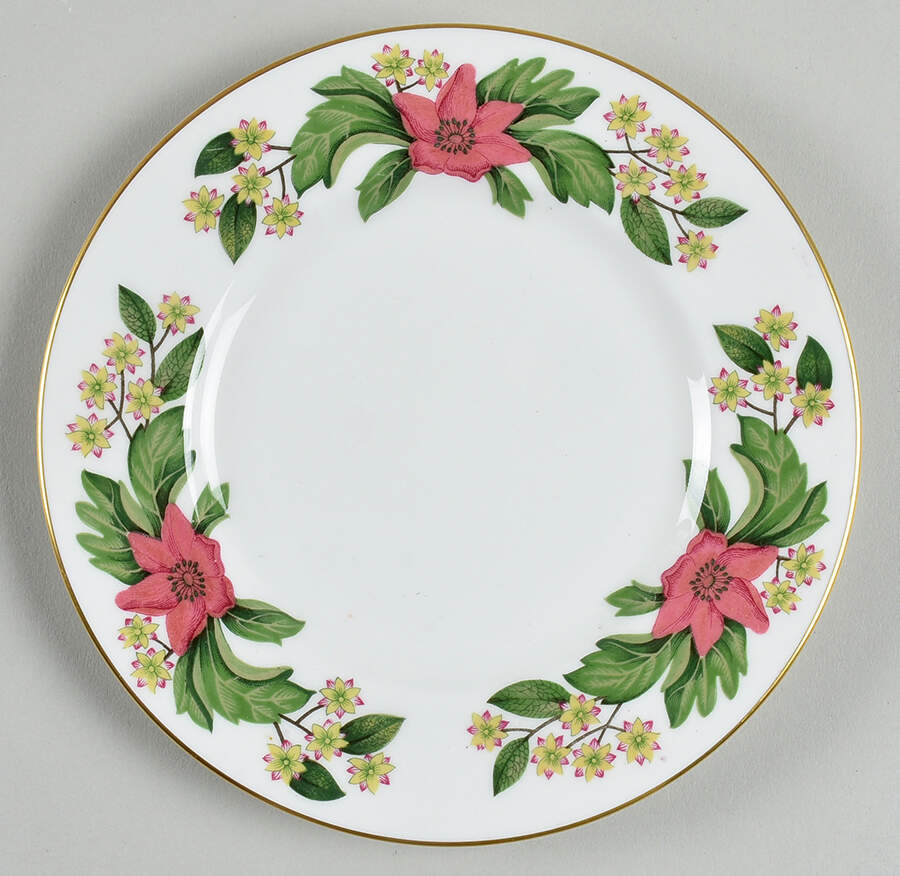 Starflower Bread & Butter Plate by Wedgwood-1