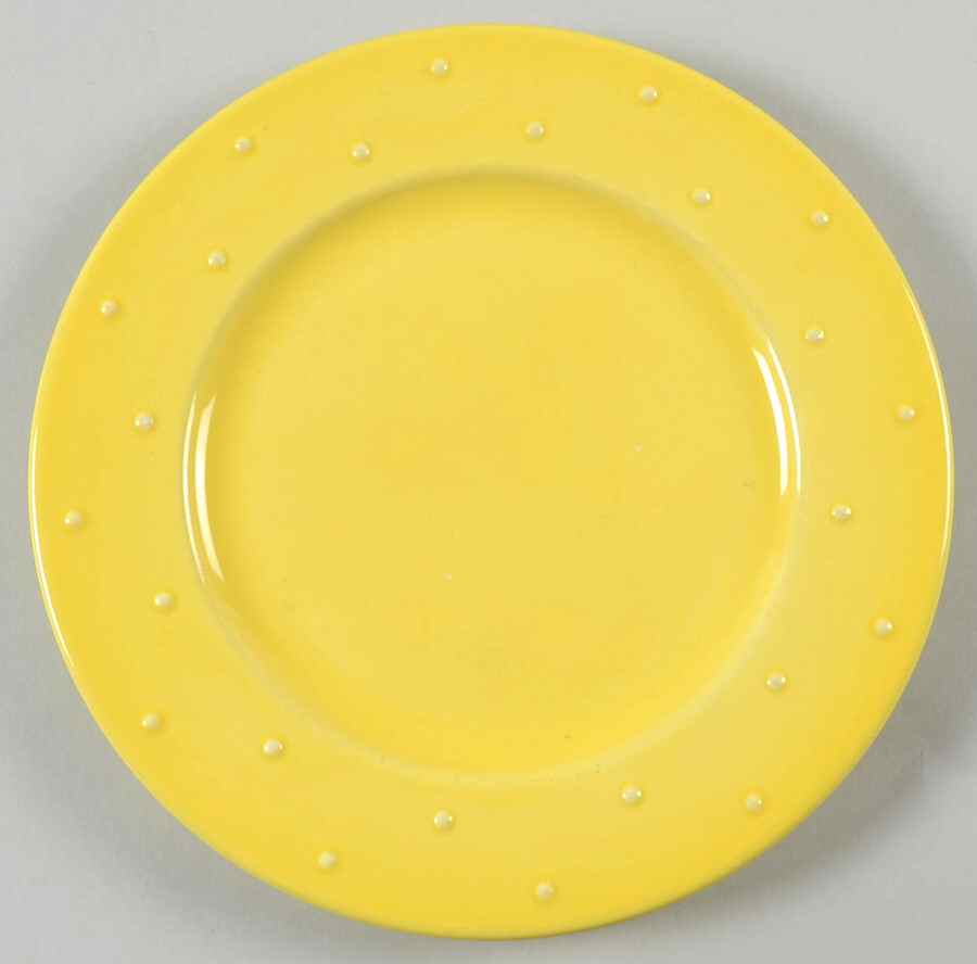 Pastello Citron Yellow Salad Plate by Waechtersbach-1
