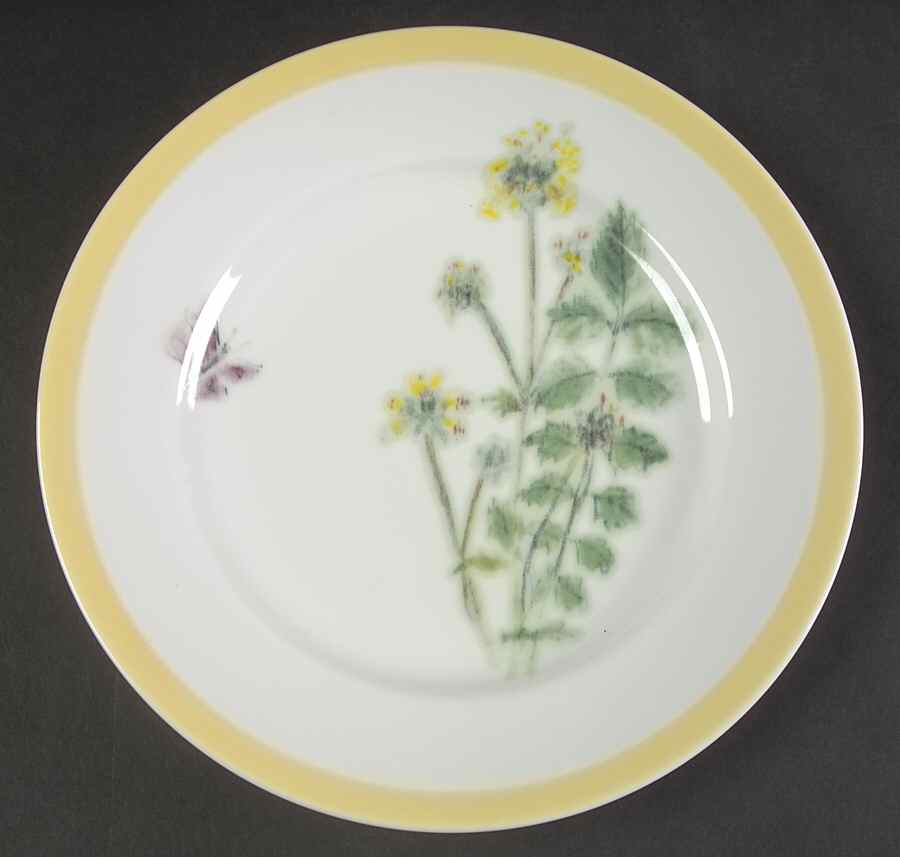 Flowering Herbs Salad Plate by Williams-Sonoma-1