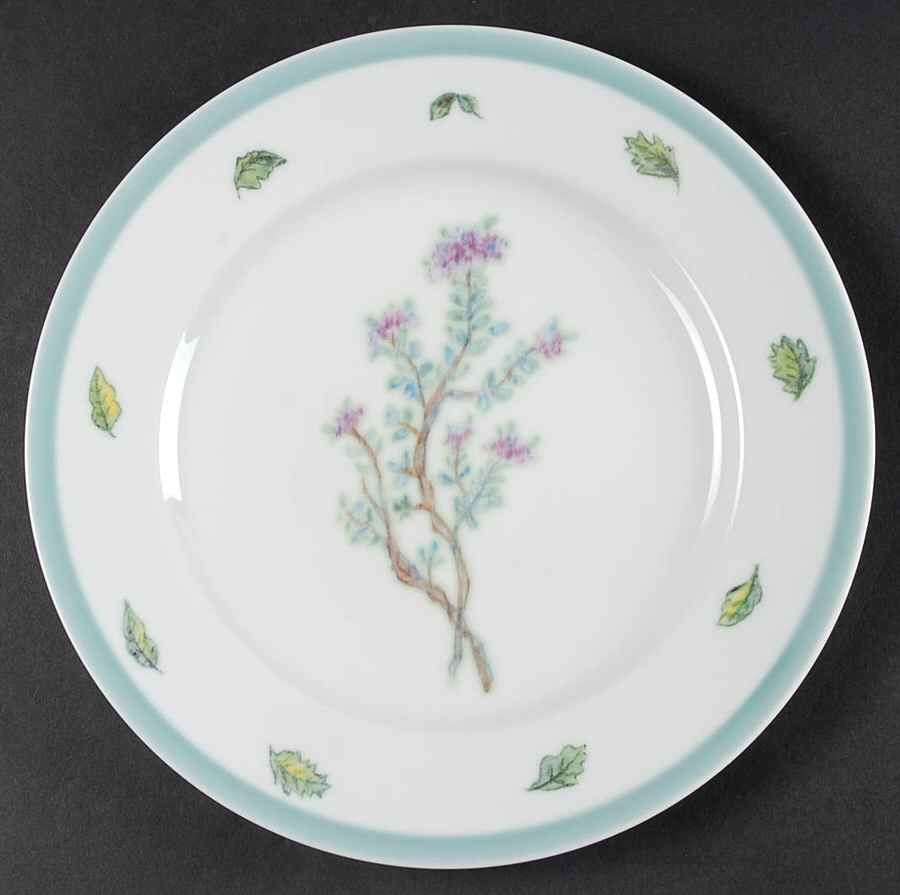 Flowering Herbs Dinner Plate by Williams-Sonoma-1