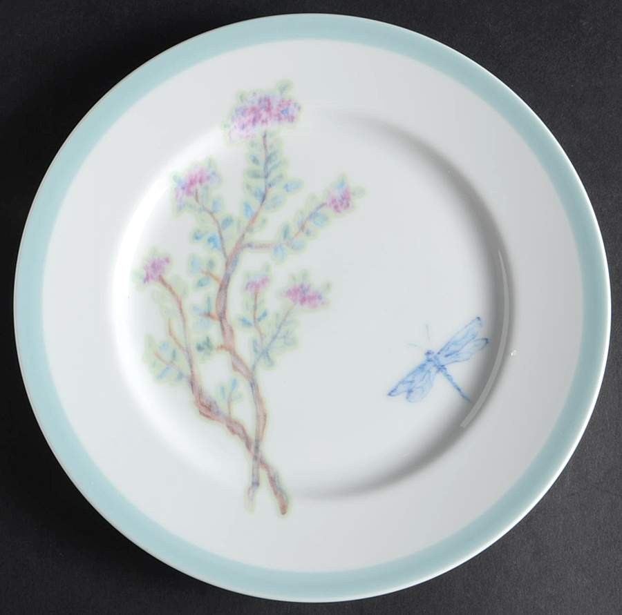 Flowering Herbs Salad Plate by Williams-Sonoma-1