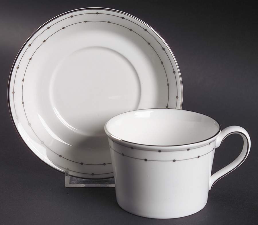 Parade Flat Cup & Saucer Set by Wedgwood-1