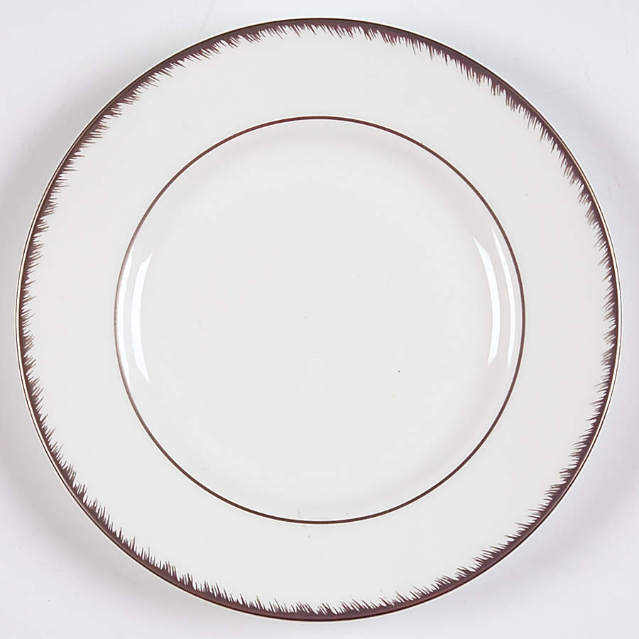 Platinum Plume Bread & Butter Plate by Wedgwood-1