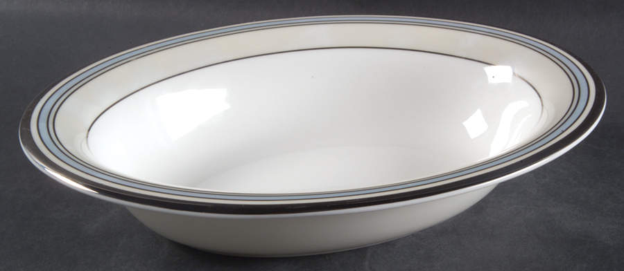 Lustreware Accessories 9" Oval Vegetable Bowl by Wedgwood-1