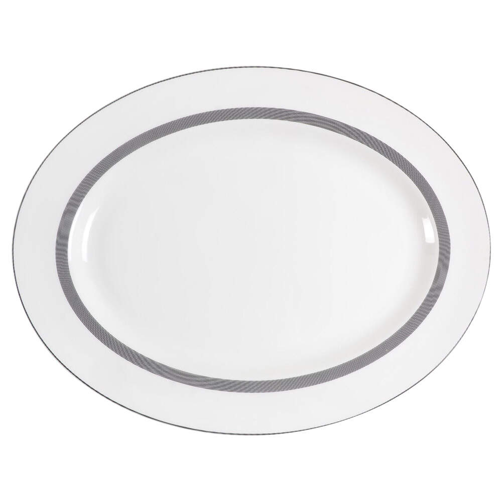 Cosmos 15" Oval Serving Platter by Wedgwood-1
