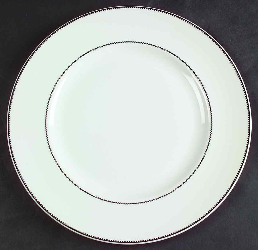Blanc Et Noir Dinner Plate by Wedgwood-1